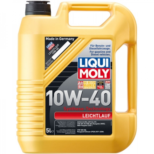 Моторне масло LIQUI MOLY LEICHTLAUF 10W-40 9502 5л