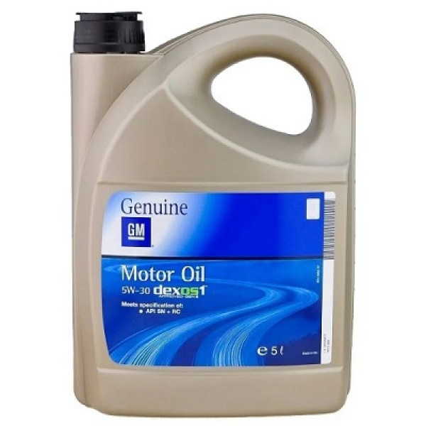 Моторне масло GM MOTOR OIL 5W-30 DEXOS 1 95599877 (95599919) 5л