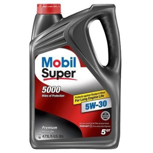 Моторне масло MOBIL SUPER 5000 5W-30 USA 98LM53 4,73л