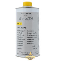 Гальмівна рідина VAG BRAKE FLUID DOT 4 B000750M3 1л