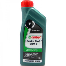 Тормозная жидкость CASTROL BRAKE FLUID DOT 4 EB-CBFDT4-12X1L 1л