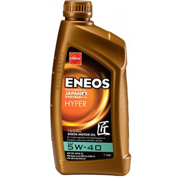 Моторна олія ENEOS HYPER 5W-40 EU0031401N 1л