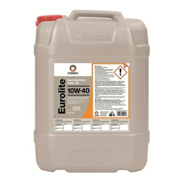 Моторна олія COMMA EUROLITE 10W-40 EUL20L 20л