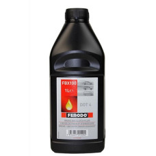 Тормозная жидкость FERODO DOT 4 FBX100 (FBX050) 1л
