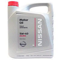 Моторне масло NISSAN MOTOR OIL 5W-40 A3/B4 KE90090042 (KE90090032) 5л