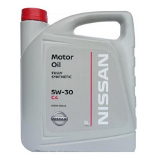 Моторное масло NISSAN MOTOR OIL 5W-30 C4 DPF KE90090043 (KE90090033) 5л