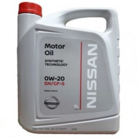 Моторна олія NISSAN MOTOR OIL 0W-20 KE90090143 (KE90090133) 5л