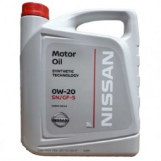 Моторна олія NISSAN MOTOR OIL 0W-20 KE90090143 (KE90090133) 5л