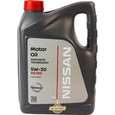 Моторне масло NISSAN MOTOR OIL 5W-30 A5/B5 KE90099943 (KE90099933) 5л