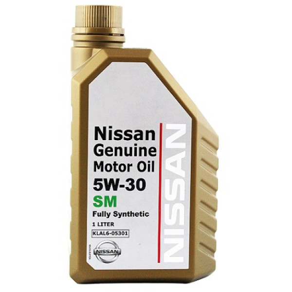 Моторне масло NISSAN Genuine Motor Oil SM 5W-30 KLAL605301 (KLAL605304) 1л