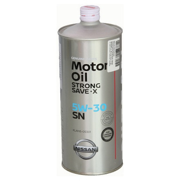 Моторна олія NISSAN STRONG SAVE X 5W-30 KLAN505301 (KLAN505304) 1л