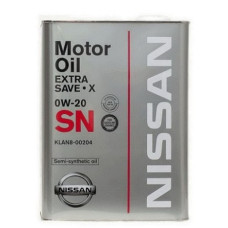 Моторне масло NISSAN EXTRA SAVE X 0W-20 KLAP000204 (KLAN000204) 4л