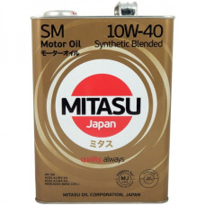 Моторное масло MITASU MOTOR OIL SM 10W-40 MJ-122-4 4л