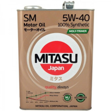 Моторное масло MITASU MOLY-TRiMER SM 5W-40 MJ-M12-4 4л