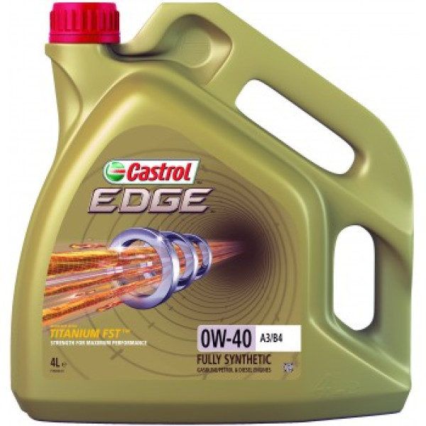 Моторне масло CASTROL EDGE TITANIUM FST 0W-40 A3/B4 R1-EDG04B4-4X4T 4л