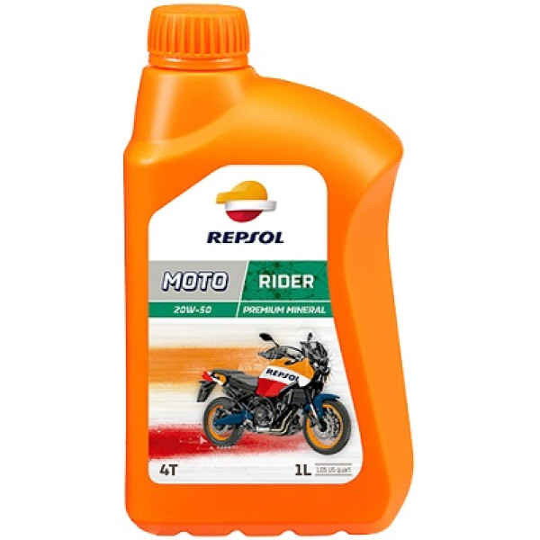 Моторне масло REPSOL MOTO RIDER 4T 20W-50 RP165Q51 1л