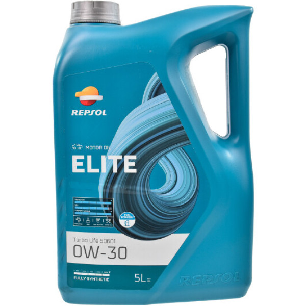 Моторна олія REPSOL ELITE TURBO LIFE 50601 0W-30 RPP0063EFB 5л