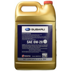 Моторное масло SUBARU MOTOR OIL 0W-20 SOA427V1315 (SOA427V1310) 3,785л
