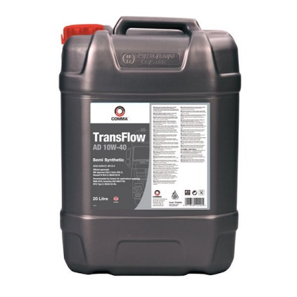 Моторна олія COMMA TRANSFLOW AD 10W-40 TFAD20L 20л