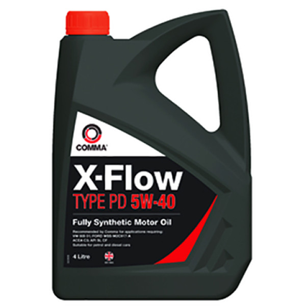 Моторне масло COMMA X-FLOW TYPE PD 5W-40 XFPD4L 4л