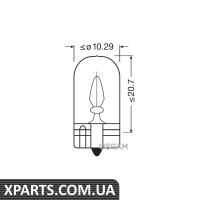 Лампа панелі пристроїв OSRAM 2820