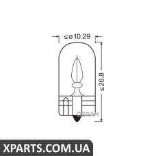 Лампа W3W OSRAM 2841