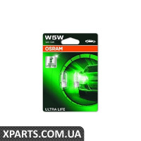 ЛАМПА W5W 12V W21X95D10XBLI2LF ULTRALIFE OSRAM 2825ULT02b