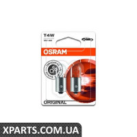 к/т 2 шт Автолампа 4W 12V BA9S OSRAM 389302b