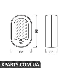 Ліхтар світлодіодний інспекційний LED inspect MINI 125 OSRAM LEDIL202