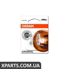 к/т 2 шт Автолампа 10W 12V SV85-8 OSRAM 643802b