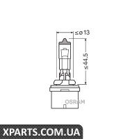 Автолампа H27/2 12V 27W PGJ13 OSRAM 881