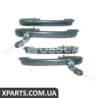 Комплект дверных ручек с ключами OSSCA 01047 Комплект дверных ручек с ключами OSSCA 01047