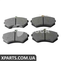 Колодки дискові гальмові, комплект OSSCA 02480