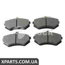 Колодки дискові гальмові, комплект OSSCA 02480