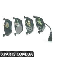 Колодки дискові гальмові, комплект OSSCA 03125