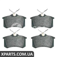 Колодки дискові гальмові, комплект OSSCA 04015