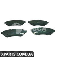 Колодки тормозные дисковые, комплект OSSCA 04490