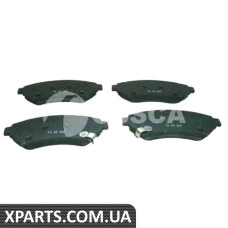 Колодки дискові гальмові, комплект OSSCA 04490