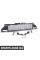 Передні грати JCW з кронштейнами BMW 63130422708