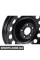 Чорне сталеве аварійне колесо BMW 36116758778