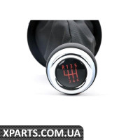 Шкіряна ручка перемикання передач JCW з чохлом - хром BMW 25117606376