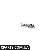 Рамка номерного знака Volkswagen - полірована із чорним фоном VAG 5C0071801P