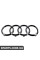 Чорний Audi Rings Badge - Пара VAG ZAW098010EDSP