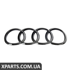 Чорний Audi Rings Badge - Пара VAG ZAW098010EDSP