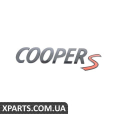 MINI Cooper S Модель написи - чорний рояль BMW 51142465245