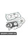 ГАЗОВИЙ КОМПЛЕКТ ENG BLO ASB BMW 11119066436