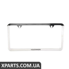 Тонка рамка номерного знаку - полірована VAG 000071801AB5R5