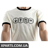 Футболка Audi Originals - Чоловіча середня VAG ACM3041BLKMD