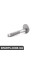 Болт ексцентриковий м12*82.5 VAG WHT000227