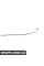 Глянцеве оздоблення Shadowline - праворуч BMW 51717030846